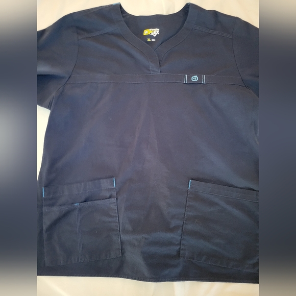 WonderWink X-Large Navy Scrub Set - Picture 3 of 7